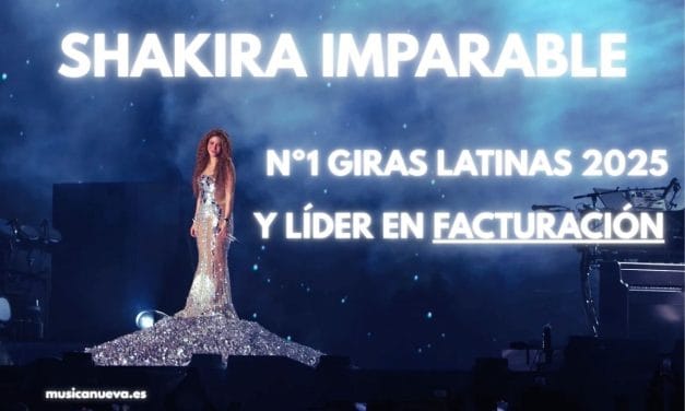 Shakira Imparable: Nº1 en Giras Latinas 2025 y Líder en Facturación