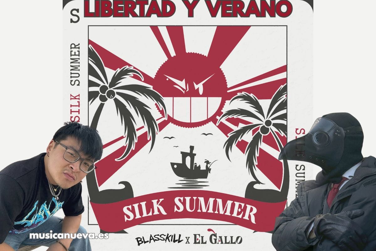 Silk Summer Libertad Verano Los artistas El Gallo y Blasskill, autores de la canción SILK SUMMER.