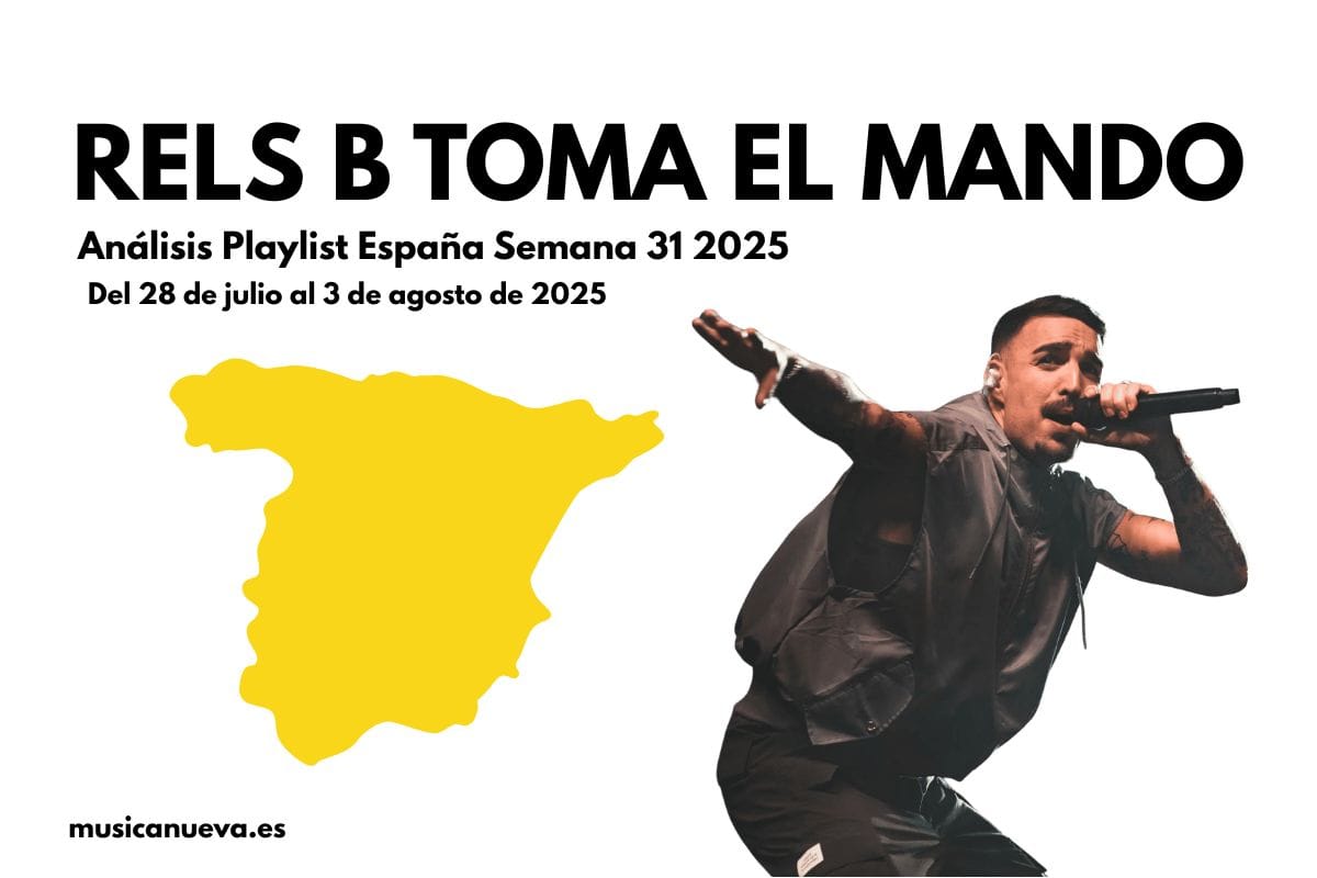 analisis playlist españa semana 31 2025 Te contamos todo lo que ha pasado en las playlists de las principales plataformas del 28 de julio al 3 de agosto. Semana 31 2025