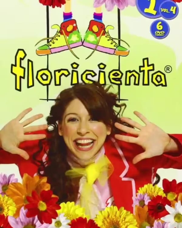 Imagen de la carátula del video de la telenovela "Floricienta"