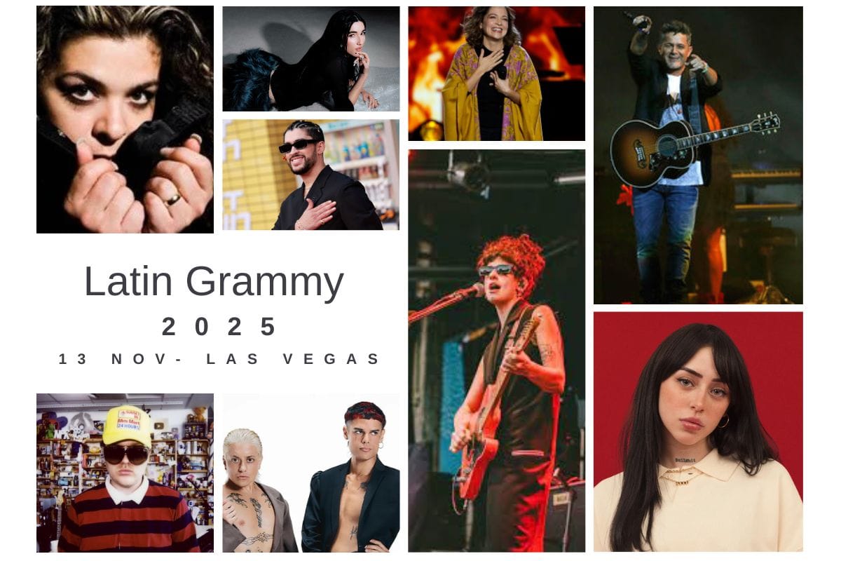 Latin Grammy 2025 nominados Información completa de los Latin Grammy 2025
