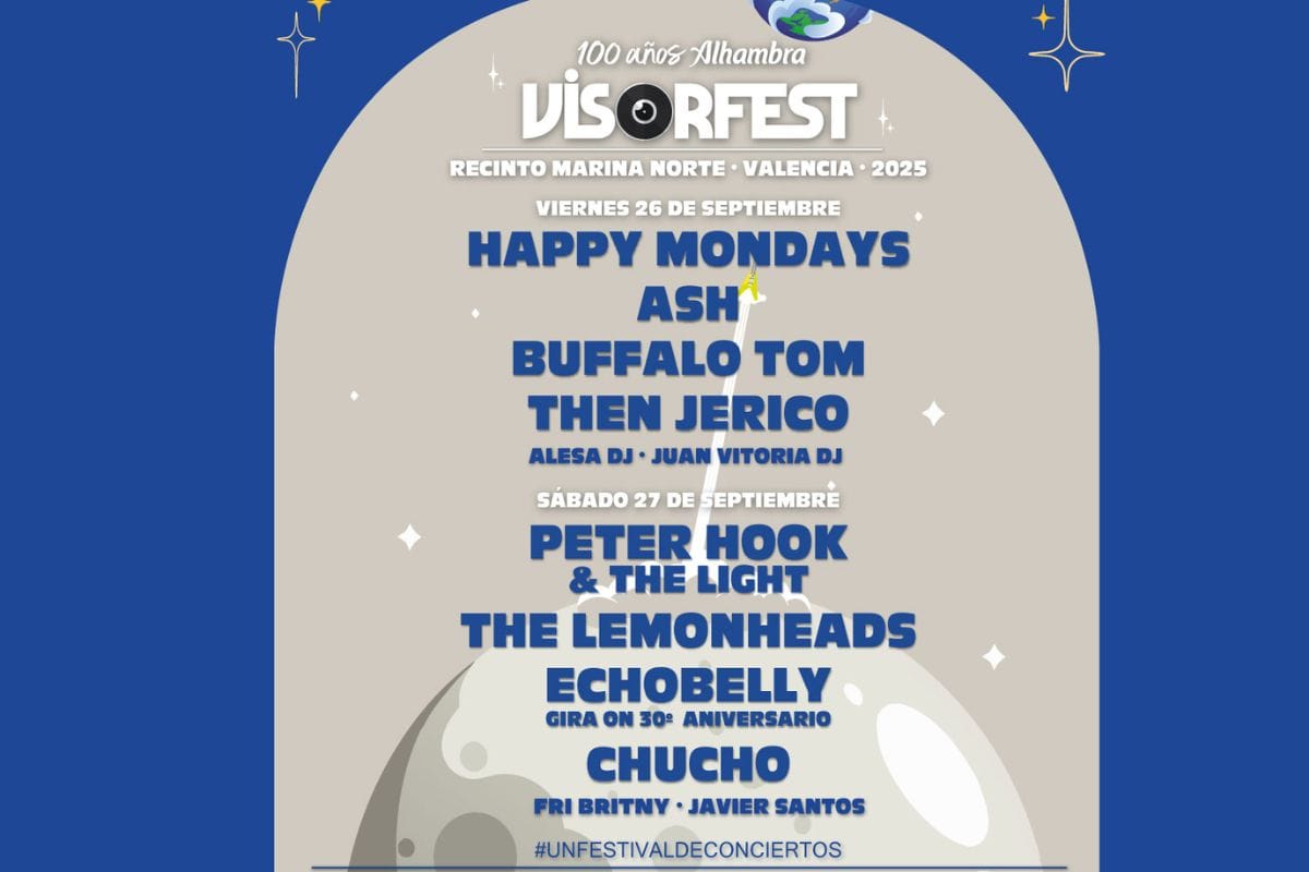 Visor Fest un festival de conciertos Cartel de los conciertos del Visor Fest