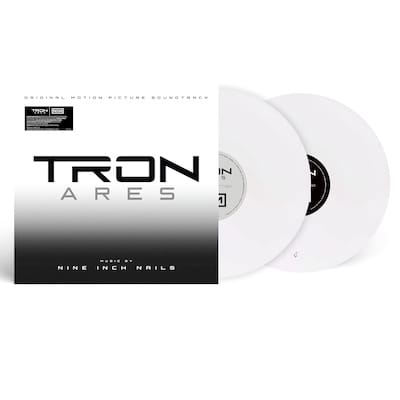 tron ares doble vinilo blanco
