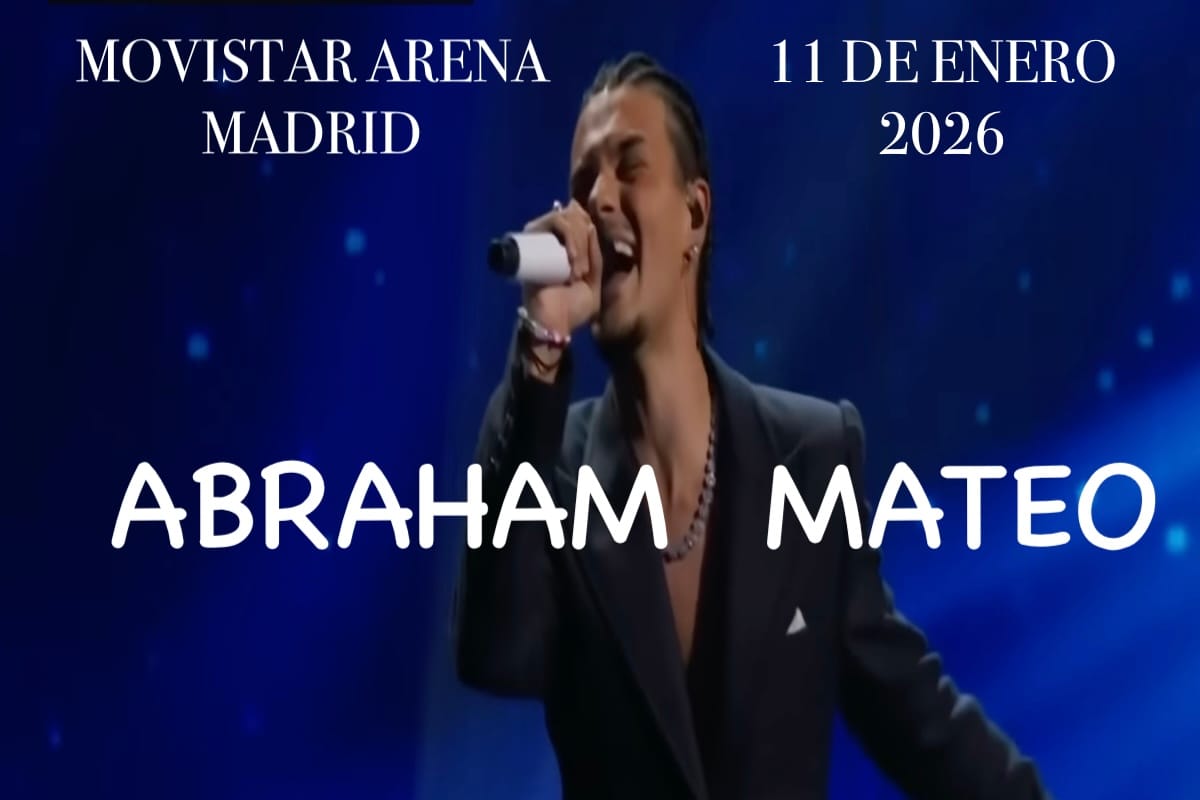 ABRAHAM MATEO EN DIRECTO Imagen de Abraham Mateo en una actuación en directo