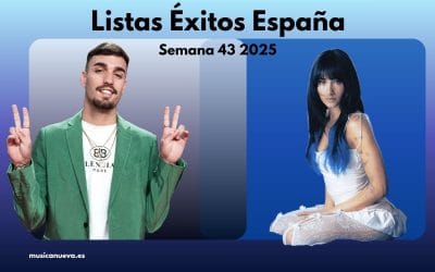 Listas de Éxito en España Semana 43/2025 | del 20 al 26 de octubre