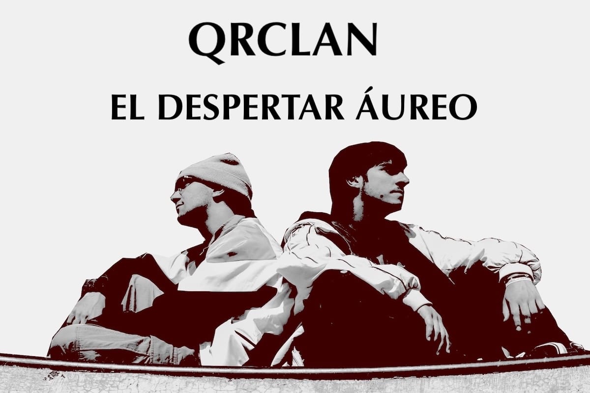 QRCLAN Imagen de QRCLAN en la portada de su nuevo álbum "El despertar áureo"