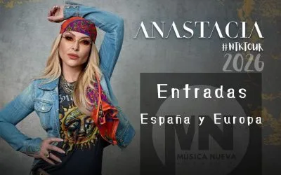 Anastacia vuelve a lo grande: Gira 2026 con tres paradas en España