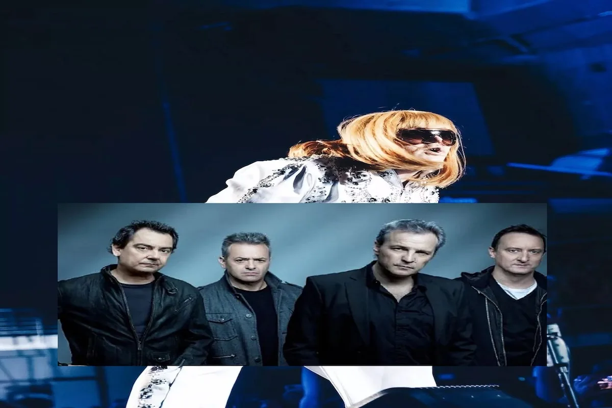 RUSOWSKY HOMBRES G Imagen compuesta de Hombres G y Rusowsky, representando la unión intergeneracional del festival más inclusivo.